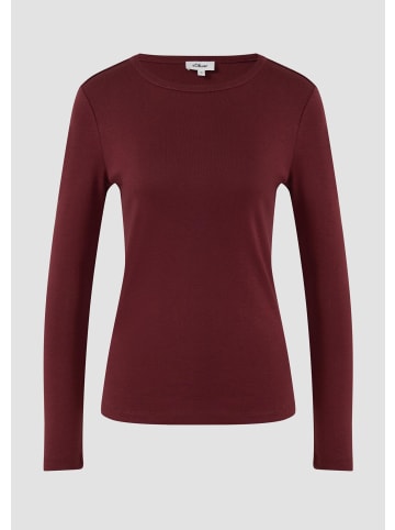 s.Oliver T-Shirt in 3902_bordeaux