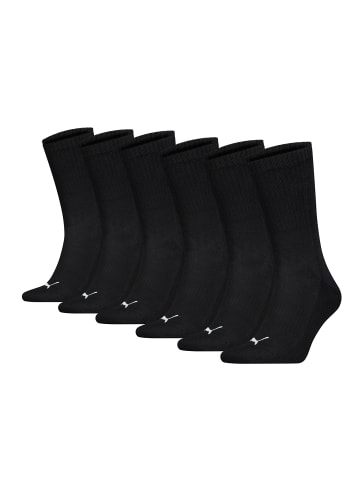 Puma Socken PUMA UNISEX CUSHIONED NEXT CREW 6P ECOM in Black