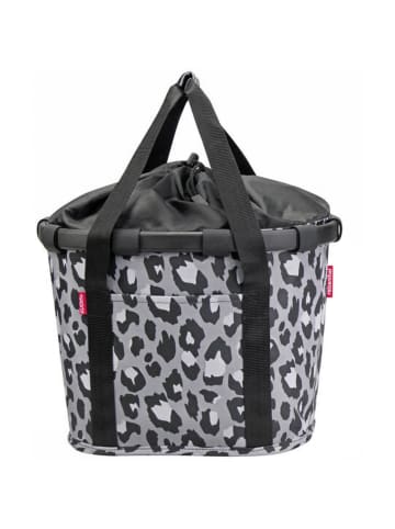 KLICKfix Vorderradkorb "Bike Basket" in grau