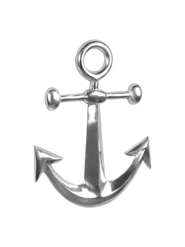 KADIMA DESIGN Dekofigur ANKER Aluminium Dekoration poliert 62