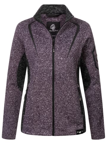 Rock Creek Fleecejacke in Violett