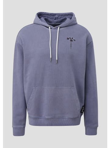 QS Sweatshirt langarm in Lila