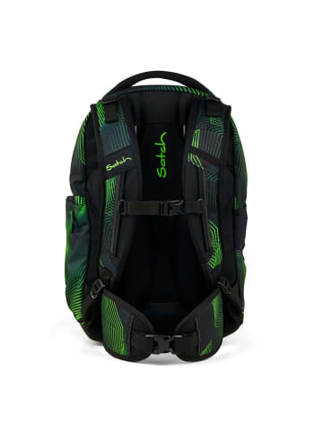 Satch Match Schulrucksack 45 cm in seismic green