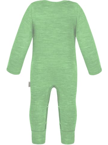 Normani Outdoor Sports Baby Merino Strampler Tangoio in Grün
