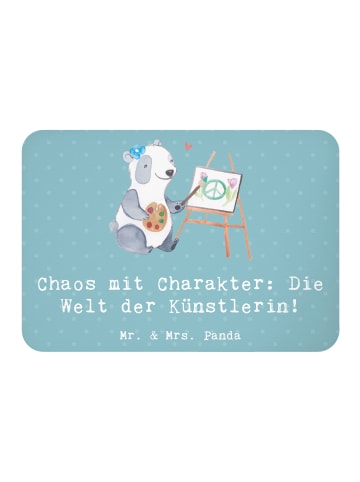Mr. & Mrs. Panda Magnet Künstlerin Chaos mit Spruch in Meeresbrise