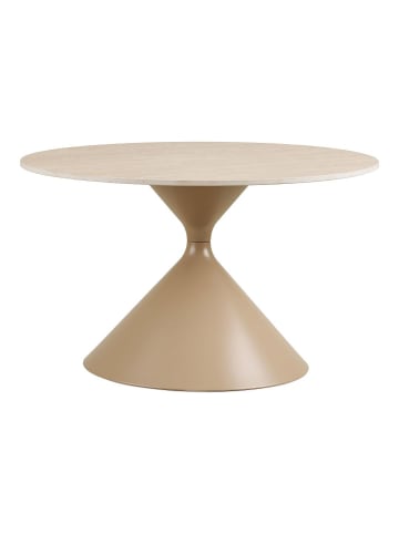 ebuy24 Couchtisch Elin Sandfarben 70 x 70 cm