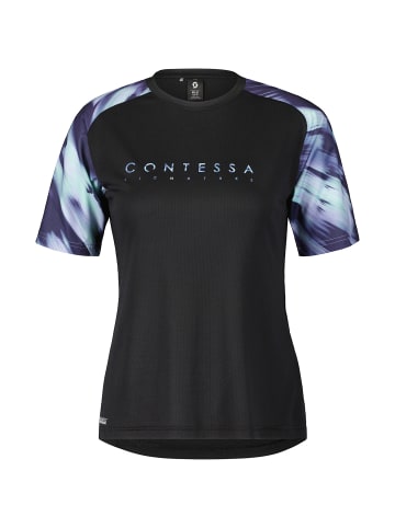 SCOTT W TRAIL CONTESSA SIGN. S/SL SHIRT in Schwarz