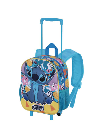 Disney Rucksack Lilo and Stitch Colors-Small 3D with Wheels in tuerkis
