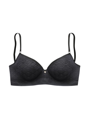 LASCANA Push-up-BH in schwarz
