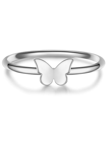 Glanzstücke München Ring Schmetterling aus Sterling Silber mit in silber