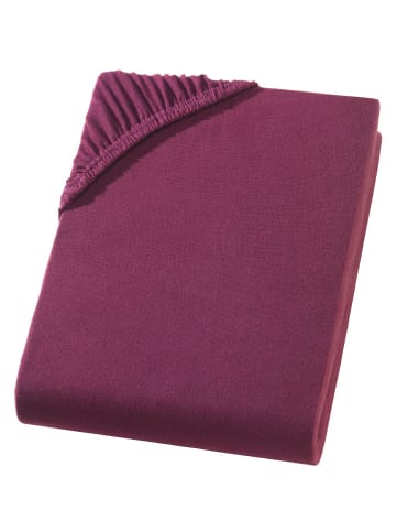 Carpe Sonno Jersey Spann Bettlaken in Bordeaux