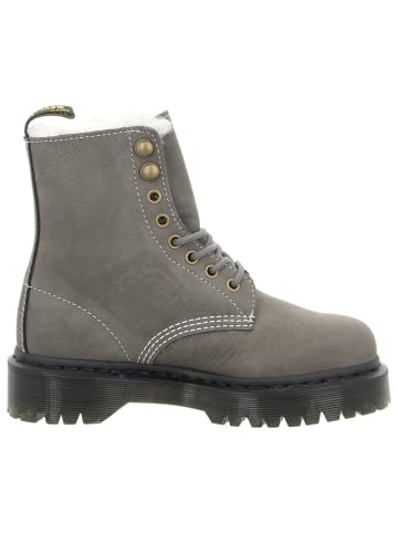 Dr. Martens Schnürstiefelette in metallic