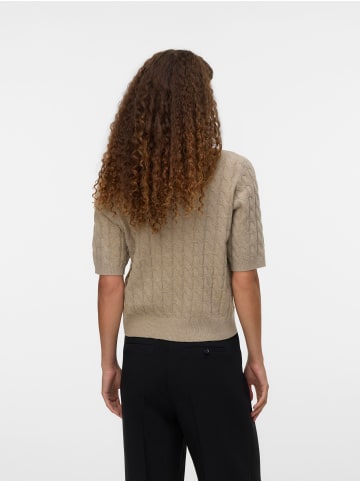 Vero Moda Strickpullover in Natural Melange