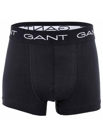 Gant Boxershort 3er Pack in Schwarz