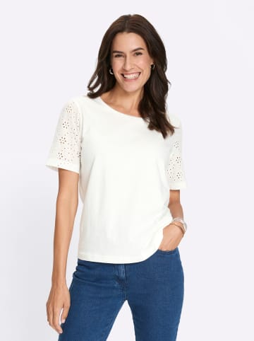 WITT WEIDEN Kurzarm-Shirt in ecru