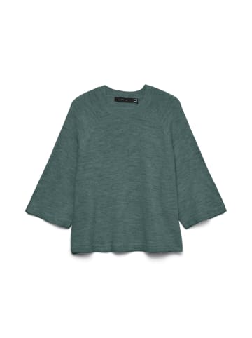 Vero Moda Strickpullover in Balsam Green