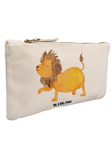 Mr. & Mrs. Panda Schminktasche Sternzeichen Löwe ohne Spruch in Weiß