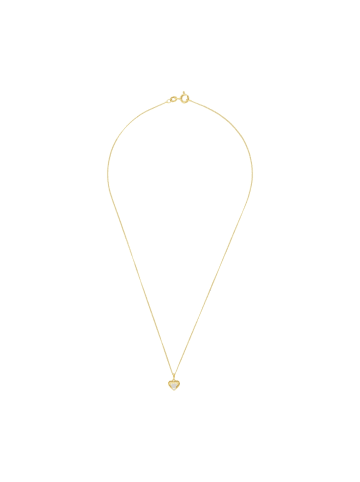 Amor Kette mit Anhänger Gold 375/9 ct in Bicolor