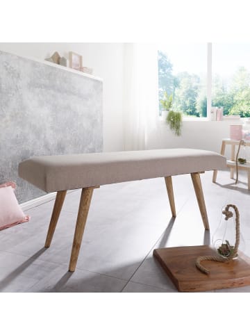 KADIMA DESIGN Sitzbank Polster | Comfort-Design, Stoffbezug, Langlebig in Beige