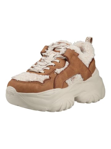 Buffalo Sneaker BLISS WARM Braun/Weiß