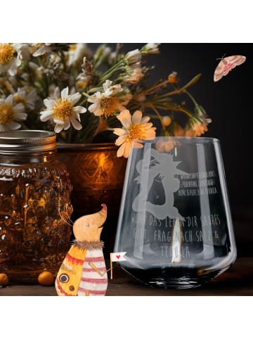 Mr. & Mrs. Panda windlichtglas Axolotl Tequila mit Spruch in Transparent