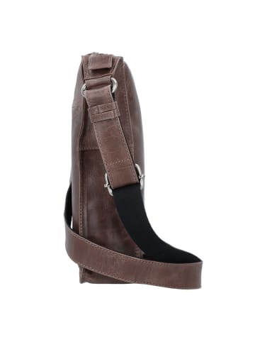 VLD VOi Leather Design City Cowboy Insa Umhängetasche Leder 28.5 cm in braun