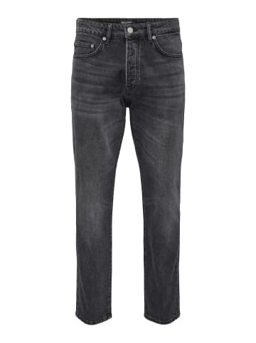 ONLY & SONS Relaxed Fit Jeans in Black Denim