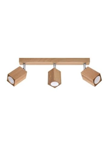 Nice Lamps Deckenleuchte SONA 3 Eiche holz (L)45cm (B)5cm (H)20cm