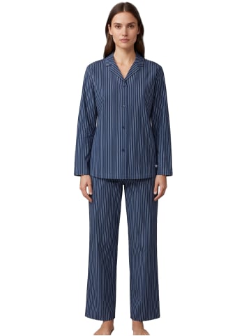 Seidensticker Pyjama Set lang in navy