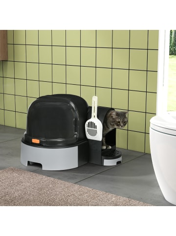 Pawhut Katzentoilette 52L x 60B x 42H cm