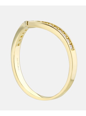Vanlere Eternity-Ring aus 375 Gelbgold mit Zirkonia