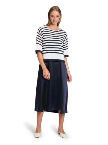 Robe Légère Kleid und Pullover in marine ecru - 0001