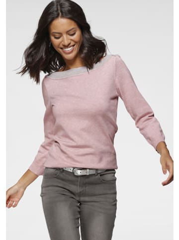 Laura Scott Strickpullover in rose