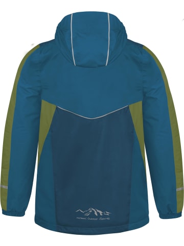 Normani Outdoor Sports Kinder Regenjacke mit Fleecefutter Wasilla in Navy