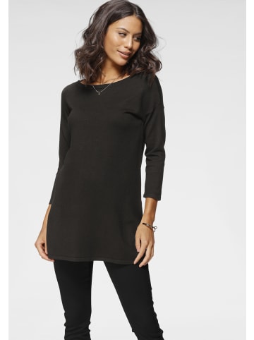 Laura Scott Longpullover in schwarz
