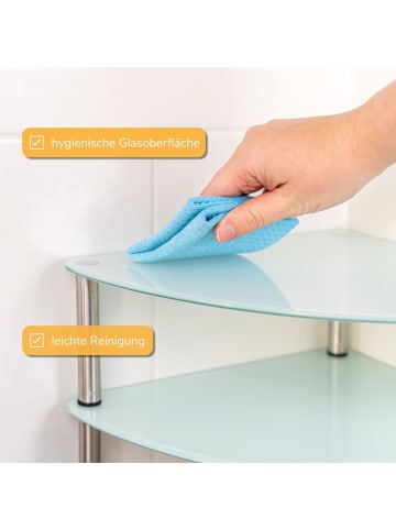 bremermann Eckregal 28 x 21 x 28 cm weiß