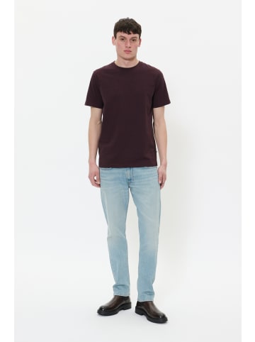 Matinique T-shirt Jermane Gerade Passform in Decadent Chocolate