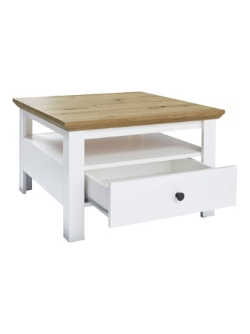 ebuy24 Couchtisch Universal Eiche Dekor 70 x 70 cm