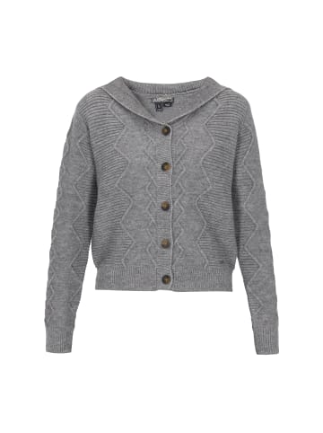 DreiMaster Women Cardigan in grey melange