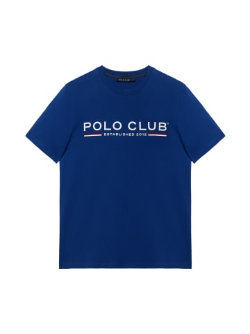 Polo Club T-Shirt in Royal Blau