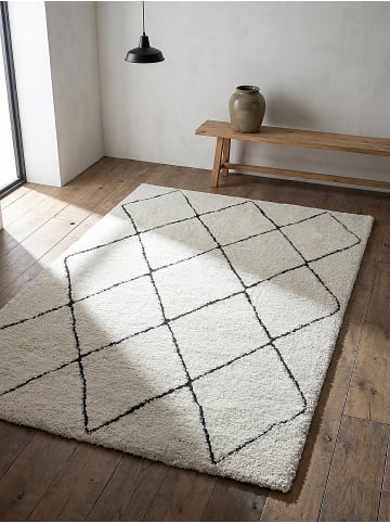 KADIMA DESIGN Läufer Berber weich wohnlich Wohnzimmer Schlafzimmer Wohnraum in Schwarz