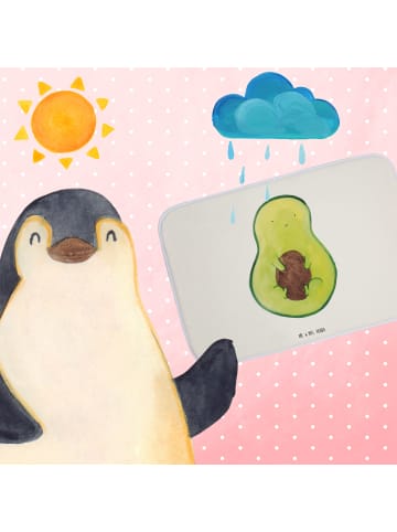 Mr. & Mrs. Panda teppich für bad Avocado Kern ohne Spruch in Weiß