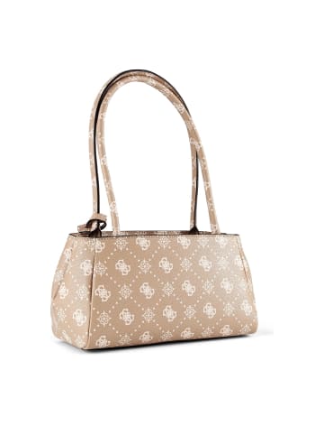 Guess Carrie Schultertasche 29 cm in biscotti logo