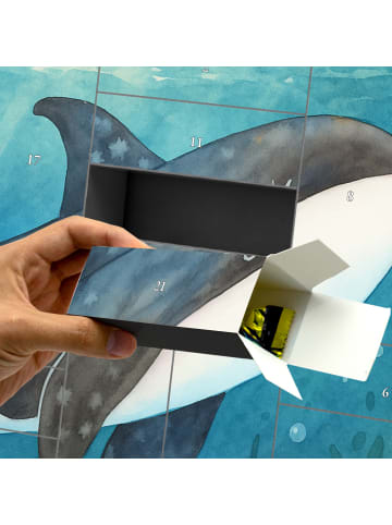 Mr. & Mrs. Panda Adventskalender Zum Befüllen Orca Design ohne S... in Weiß