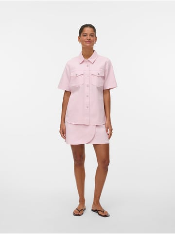 Vero Moda Jeanshemd in Misty Rose