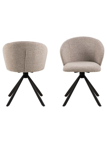 ebuy24 Esszimmerstuhl Pippa Beige 2er Set