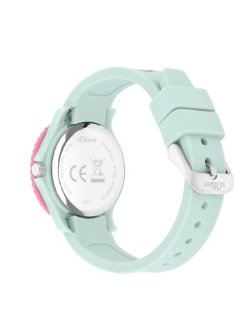 s.Oliver Armbanduhr The Magic Time in blau