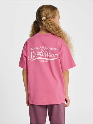 Hummel T-Shirt Hmljr Loose Kinder in CHATEAU ROSE