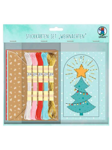 URSUS Stickkarten Set Weihnachten - ab 3 Jahren
