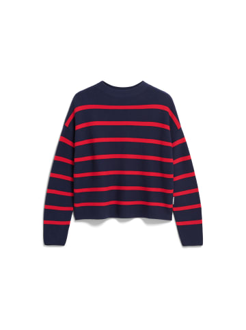 armedangels Pullover Merinaa in marine rot - 0001